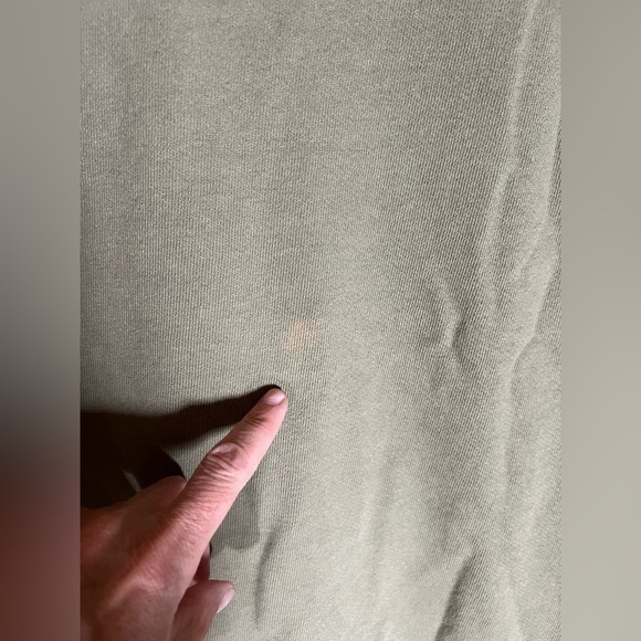 Outerknown army green long slv sweatshirt mens sz XXL casual gorpcore athleisure - Picture 9 of 11